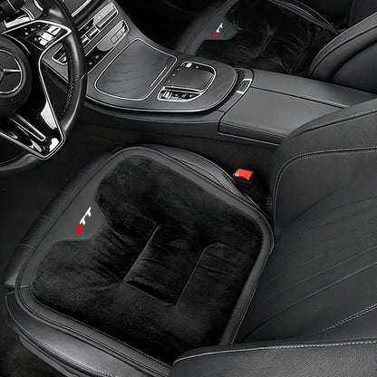 Car Seat CushionFor Audi TT Warm Flannel Thick Plush Universal Rear Seat Backrest Protector Cover