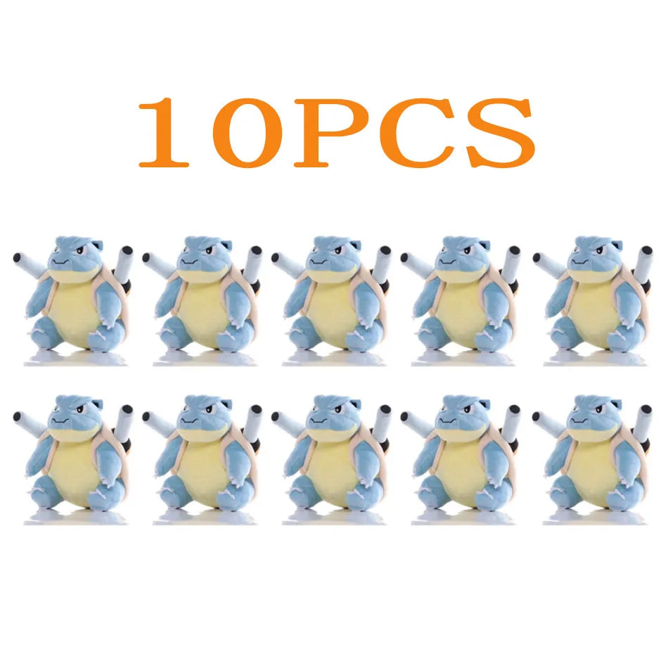 10pcs Pokemon Official Plush Toy - Charmander, Squirtle, Pikachu Plush, Bulbasaur Stuffed Animal Toy, Pokemon Doll Birthday Gift