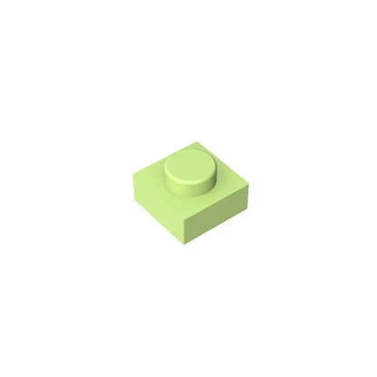 100g/588Pcs 3024 1x1 Brick Moc Short 1-Hole Color Spare Parts Compatible with Brick DIY Children's Toy Assembly Gift Box