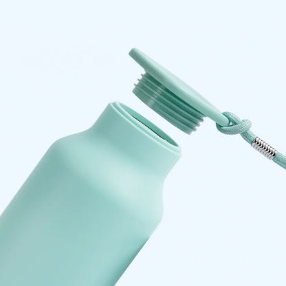 600ml Portable Telescopic Silicone Folding Water Bottle - Convenient for Travel and Camping Water Dispenser