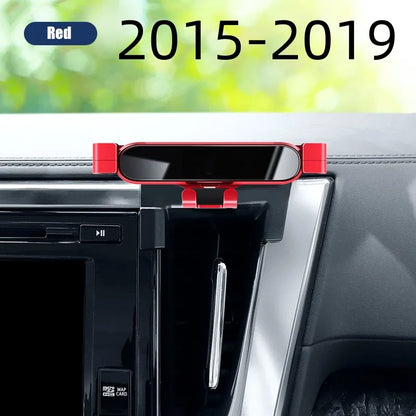 Car Phone Holder For Toyota Alphard 2015 - 2023 ANH30 Styling Bracket GPS Stand Rotatable Support Mobile Accessories