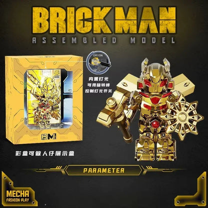 Optimus Transformers Blocks Small Particles MOC Megatron Children's Assembly Toy Bumblebee Model Desktop Ornament Holiday Gifts