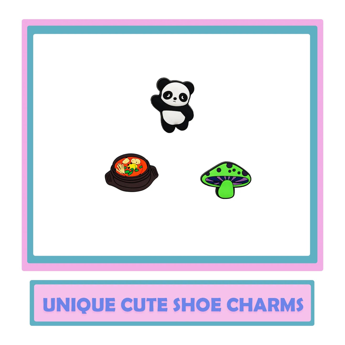 Random 10-200Pcs Non-Repeat Shoe Charms for Sandals, Beach Bags, PVC DIY Shoe Decorations Accessories Charms Premium Quality