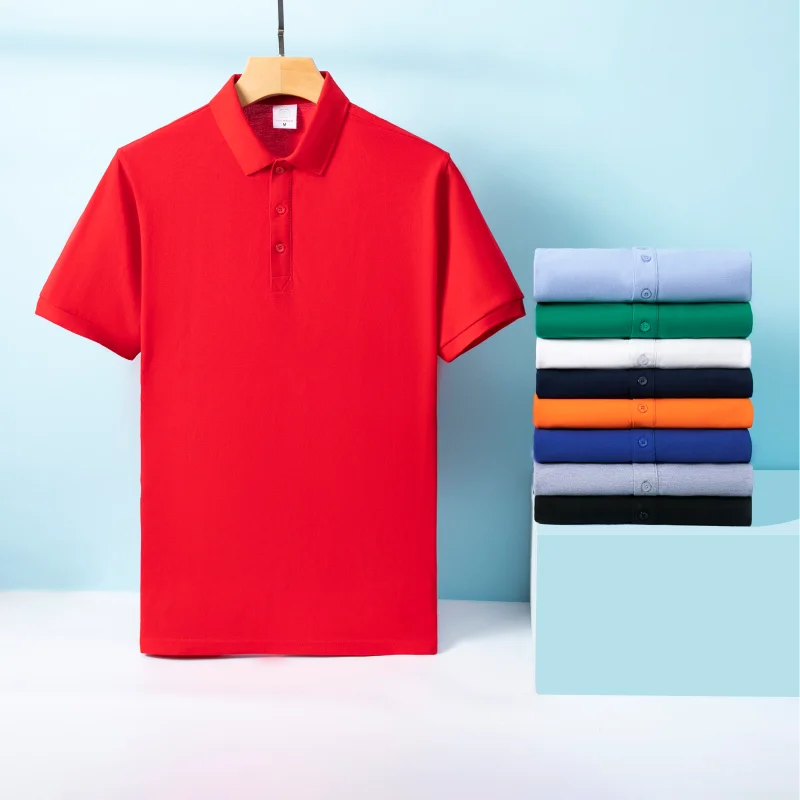 KAISING High-Quality Pure Cotton Polo Shirt Custom Logo Print Personal Design Tops Embroidery Summer Men And Women Clothing S-4X
