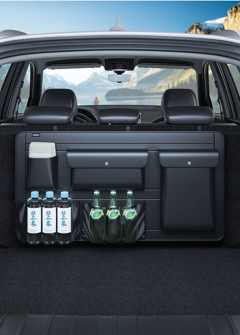 For DS SUV DS6 DS7 Car Trunk Storage Bag Multifunctional Rear Seat Hanging Bag Car Trunk Storage Box Auto Interior Accessory