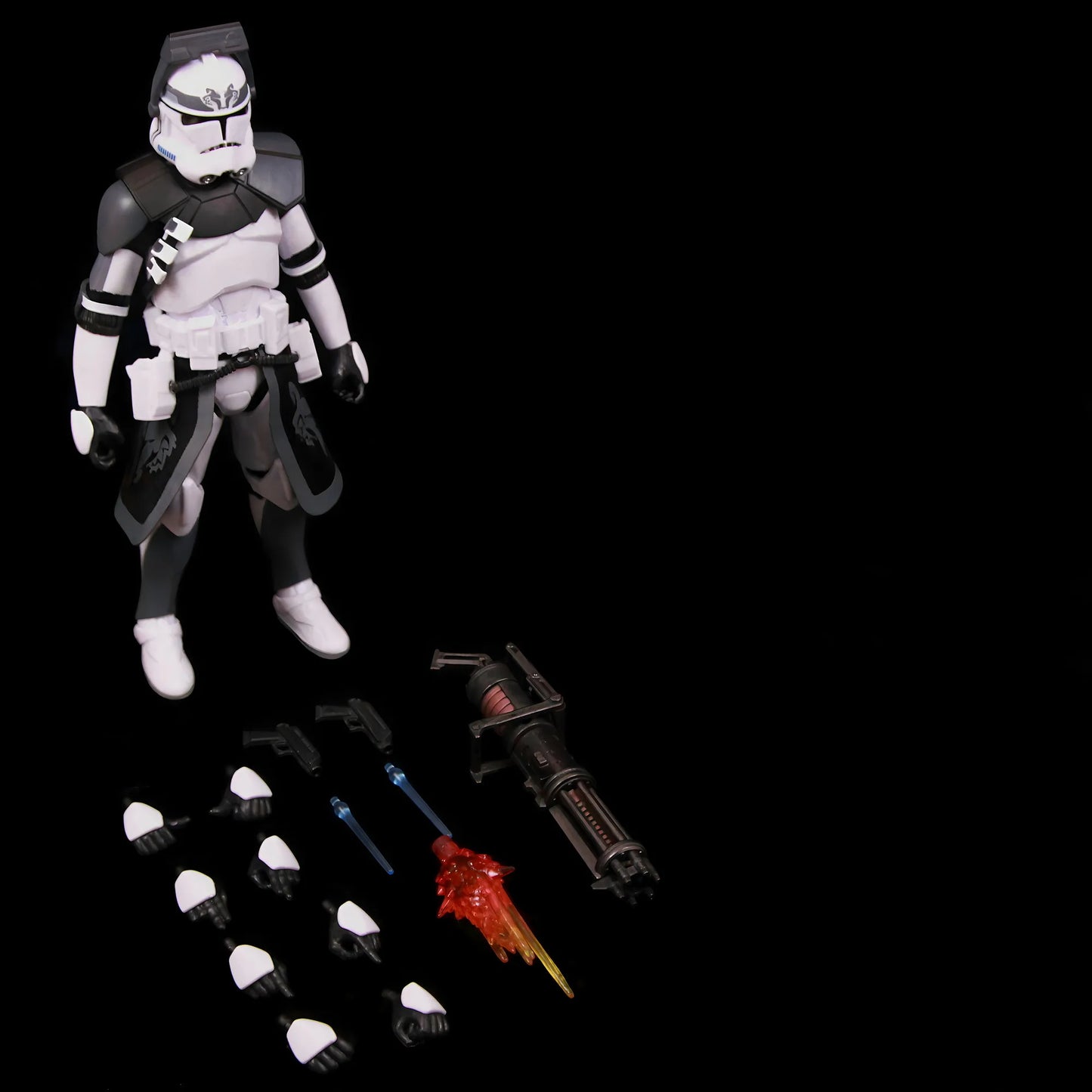 New Body(JOV3.0) Star Wars Commander Doom's Unit Clone Command ARC Trooper 104th Wolfpack Kamino 6" Action Figure