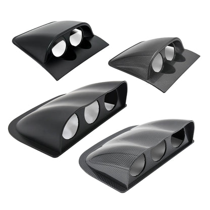 52MM Car Gauge Pod Black Single & Dual & Triple Hole Gauge Holder Racing Car Left Right Drive Bracket for 2 inch Meter Universal