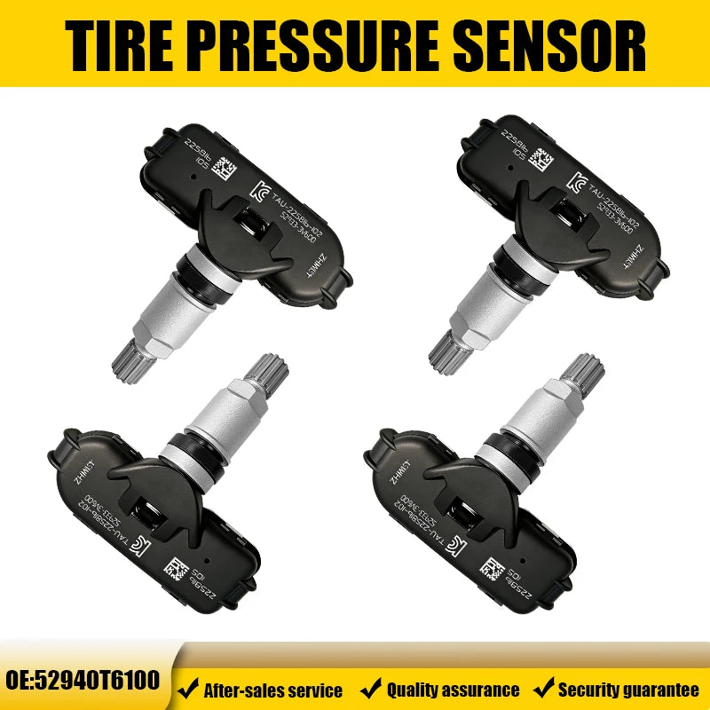 1/4PCS 433MHZ Tire Pressure Monitor System TPMS 52940-T6100 Fit For Hyundai Grandeur Azera KIA Replacement For 52940T6100