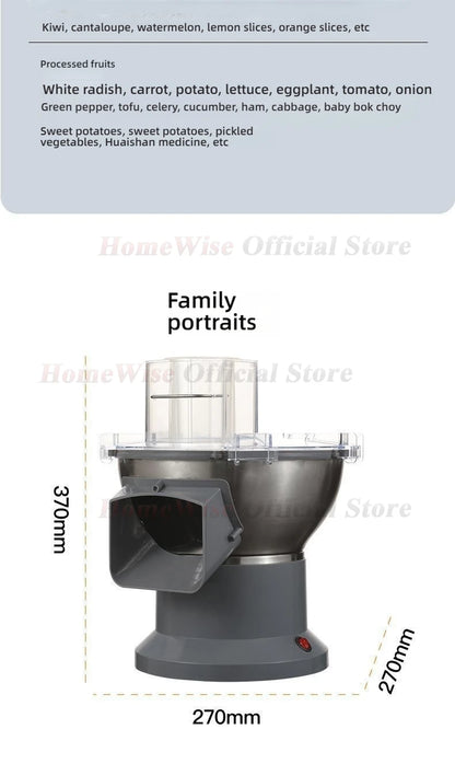 LX M1 Commercial Electric Vegetable Cube Cutting Machine Fruit Slicer Cutting Strip Dice Food Processor 3 in 1 220V-240V 110V