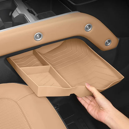 For 2020-2025 Land Rover Defender 90/110/130 Central Control Lower Storage Box Car-Specific Silicone Storage Organizer