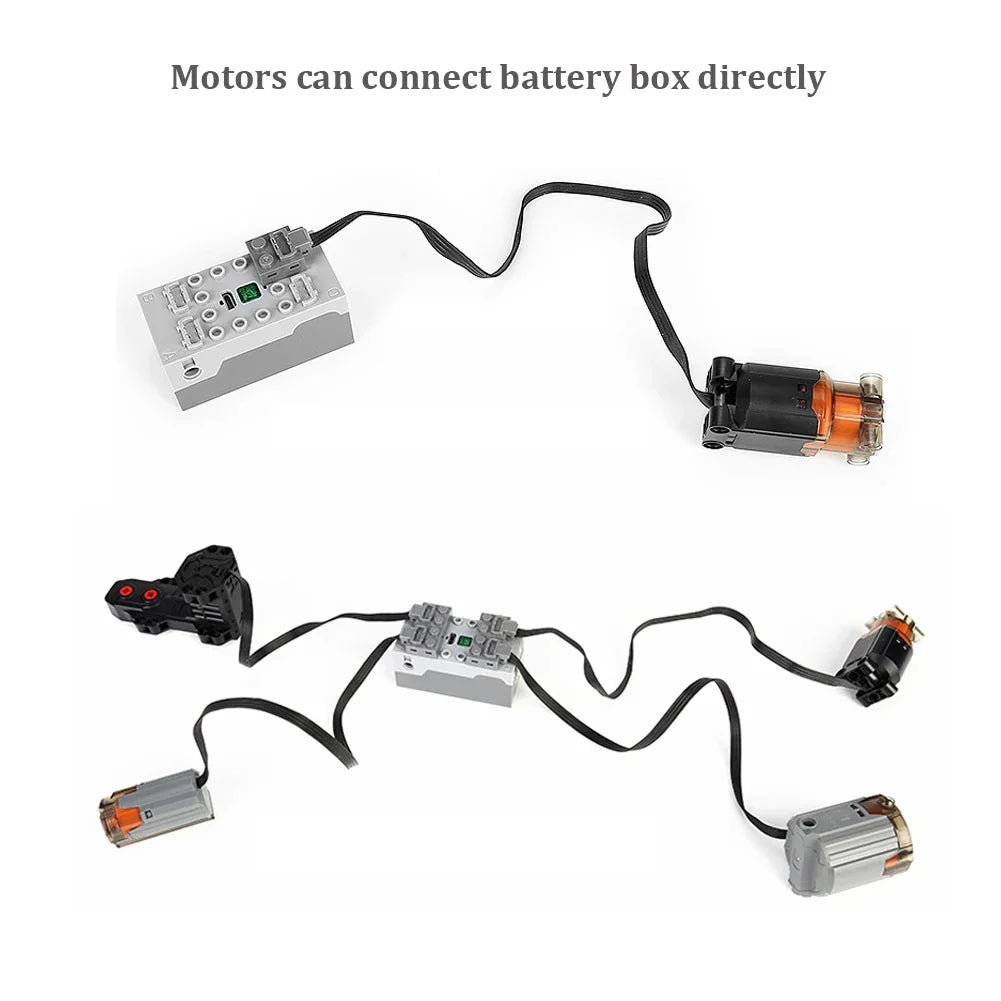 Mould King M/L/XL/Servo Motor Buggy Motor 8882 8883 88003 88004 5292 Support APP Remote Control MOC Power Functions Modificate