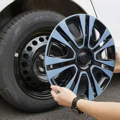 Hubcaps Suitable for Cars with 14/15/16-inch Iron Wheels 4pcs Made of PP Plastic Can Be To Decorate The Appearance of Car Wheels