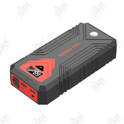 SUKIN Portable Jump Starter Power Station with LED Light&USB Port.12V Large Capacity Car Battery Starter with Lithium Battery