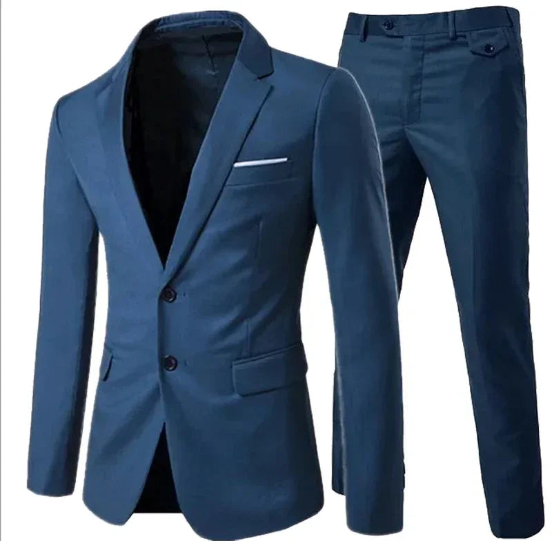 Elegant Men Suits For Wedding 3 Pieces 2 Set Jackets Vest Pants  Blazers Outfit Business Classic Full 2024 Formal Costume