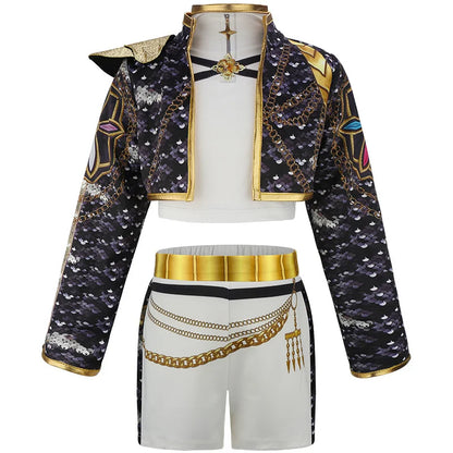 New K-POP Girls Sets 2026 New Fashion Children Suits Kids Jackets Pants Outfits Teenager Casual Spring Clothing 4-12 Years Old