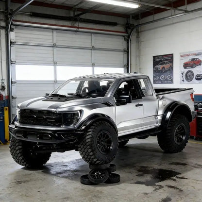 HX New F-150 Raptor 1:12 Large Scale 4WD Off-Road Vehicle Pickup Truck Remote Control Model Car RC Climbing Car Toy F150 Raptor
