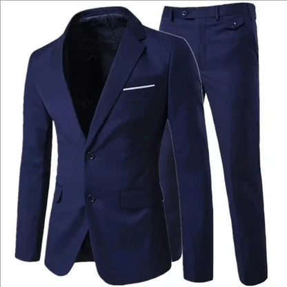 Elegant Men Suits For Wedding 3 Pieces 2 Set Jackets Vest Pants  Blazers Outfit Business Classic Full 2024 Formal Costume