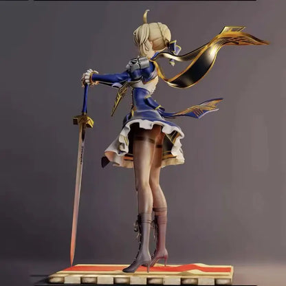 Ane Studio Saber Altria Action Figure Fate Stay Night Anime Peripheral Pvc Collectible Statue Desktop Trendy Model Toy
