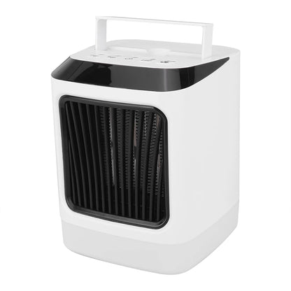 Portable Home Office Timing Electric Tabletop Fan Heater with Remote Control Electric Heater US 110-220V