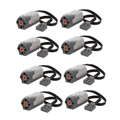 2PCS M Motor Power Functions Group MOC Technical Parts PF Blocks 8883 58120c01 Speed Motor Compatible with Legoeds DIY Kids Gift
