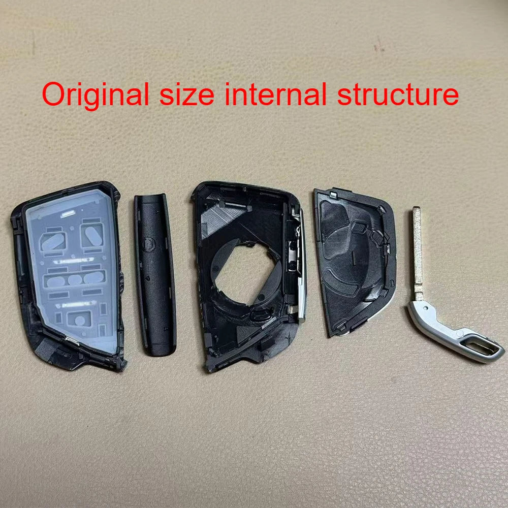 4 5 Buttons Original-Size Car Key Fob Shell Case Housing for Cadillac XT4 CT6 ATS Escalade ESV DTS ELR STS Xt5 XTS CTS SRX ATSL