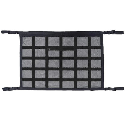 Car Roof Storage Net Pocket Car Roof Net Pocket Strong Load-Bearing Large Capacity Luggage Suspension Net Car Storage