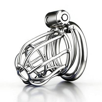 SEVANDA Male Mteal Chastity Cage Sissy Cock Cage Sexy Adult Man Penis Cage Erotic Products with Chastity Belt Sex Toys for Men