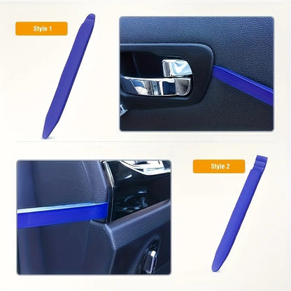 1 set of car interior removal tool kit, dashboard audio DVD panel pry bar tool kit, suitable for door clip fastener repair, scratch-free pry bar, ergonomic-slip handle
