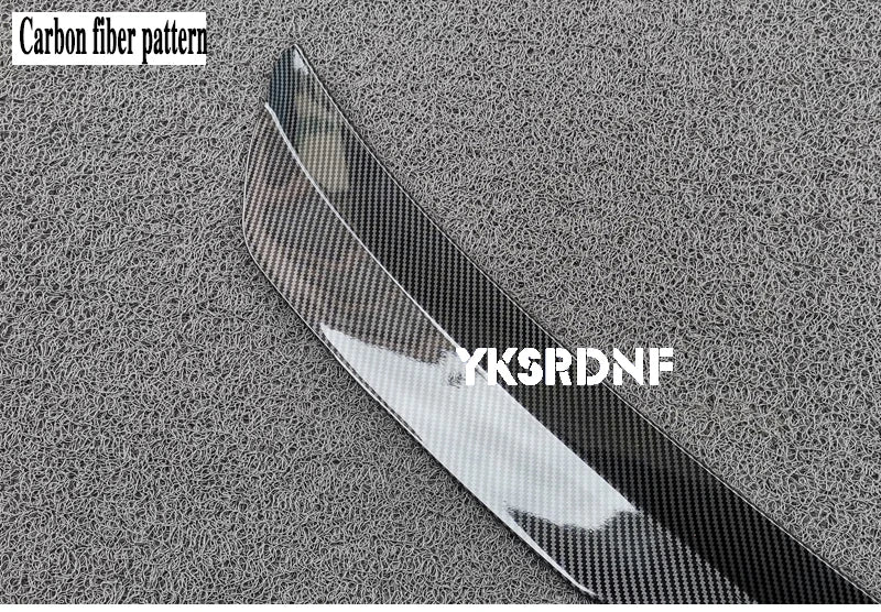High Quality ABS Rear Roof Spoiler For Ford Smax S-max Mini Window Wing Glossy Black Carbon Fiber Style Auto Exterior Decoration
