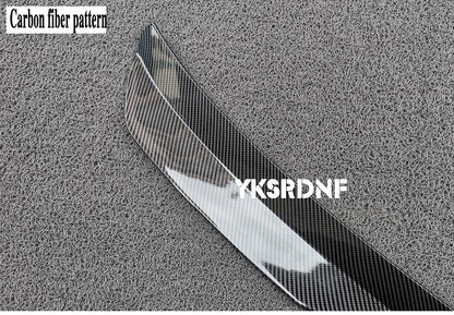 High Quality ABS Rear Roof Spoiler For Ford Smax S-max Mini Window Wing Glossy Black Carbon Fiber Style Auto Exterior Decoration