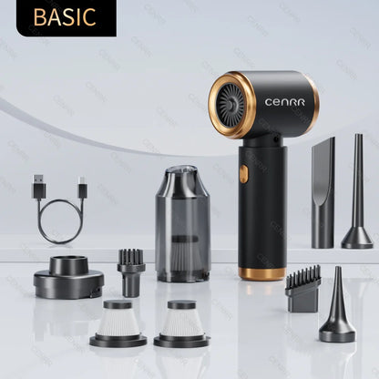 CENRR Car Vacuum Cleaner High Suction Wireless Vacuum Cleaner Cordless Vacuum Cleaner for Car High Pressure Cleaning Machine