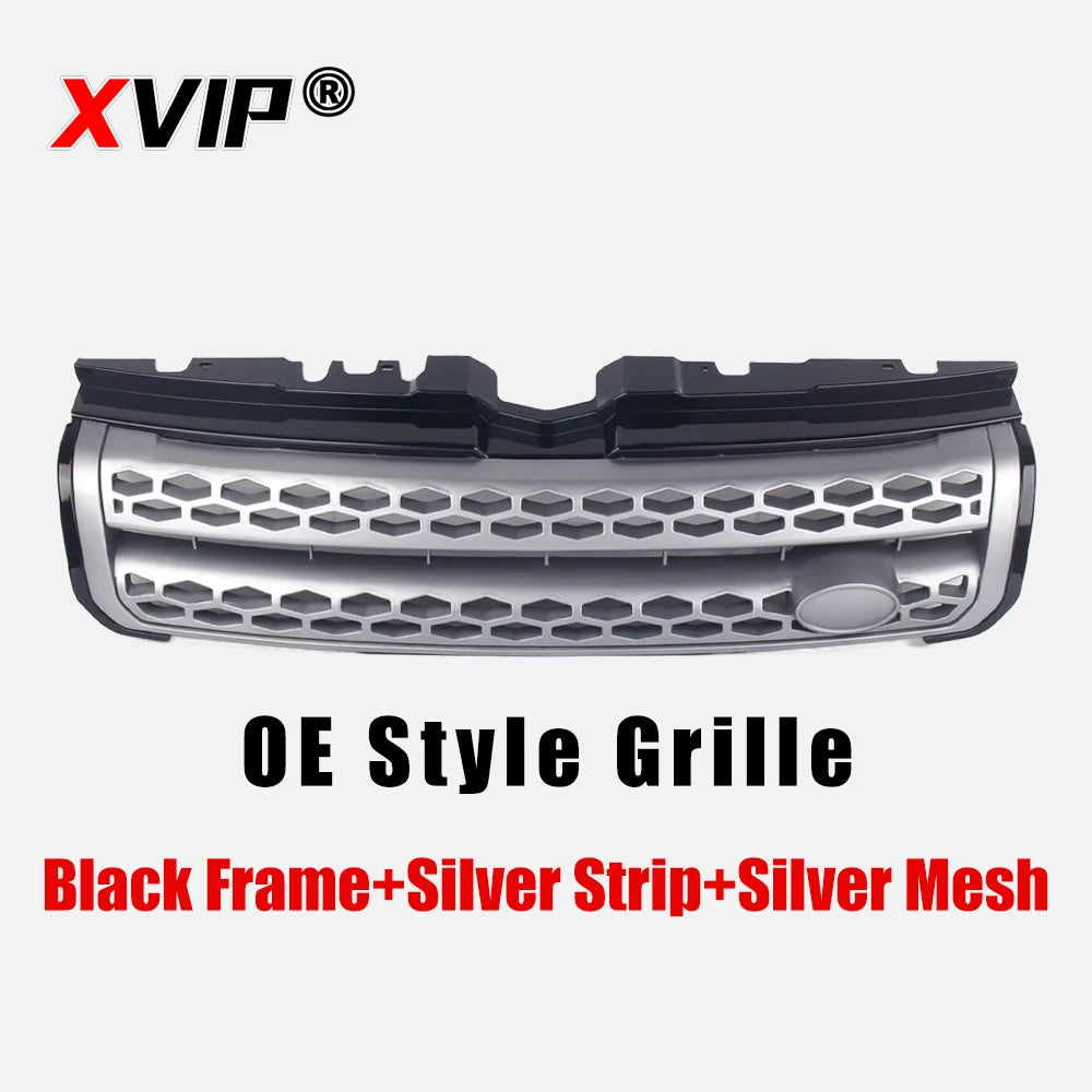 XVIP Front Grille Limited Style Honeycomb Mesh Vent Trim Replacement Parts For Land Rover Range Rover Evoque L538 2011-2019