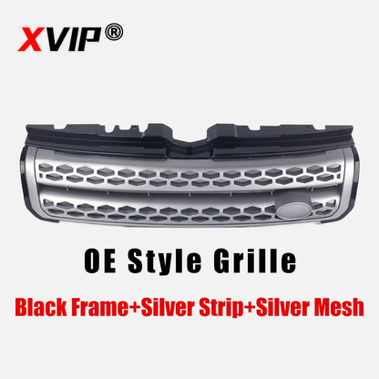 XVIP Front Grille Limited Style Honeycomb Mesh Vent Trim Replacement Parts For Land Rover Range Rover Evoque L538 2011-2019