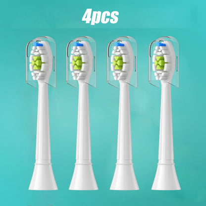 4-20pcs Replacement Toothbrush Heads Compatible with Philips Soft Replacement Electric Brush Head 4100 6500 6100 7500 5