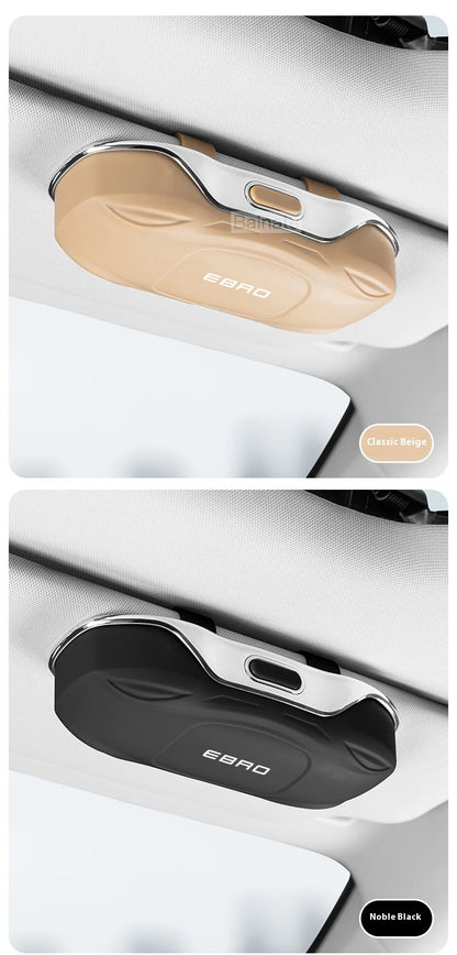 Car Glasses Box Sun Visor Glasses Holder For EBRO S700 EBRO S800 S400 2025 Shock-proof Eyeglasses Storage Case Car Accessories