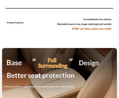 Four Seasons General Motors High end Summer Thin Design Car Rear Seat Cushion Ventilation and Breathability