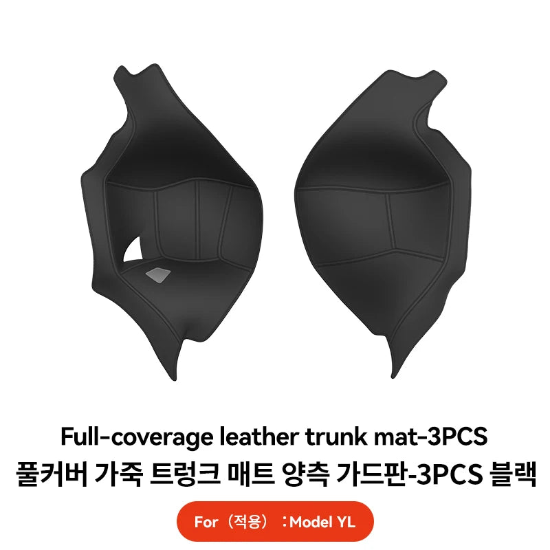 YZ For Tesla Model YL Juniper 2026 Trunk Mat Cover Nappa Leather All Weather Anti-scratch Full Coverage Trunk Liner Accessories
