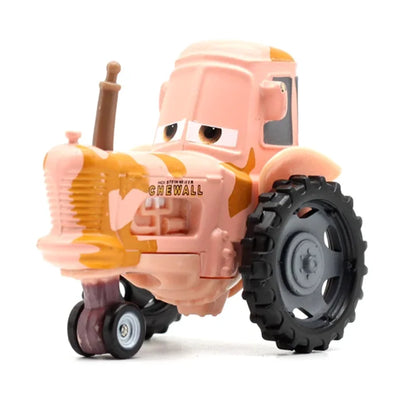 #NEW 53PCS Full-set Pixar Cars Lightning McQueen Fillmore 4-9CM 1：55 Metal Model Racing Car Toy Children's Birthday NEWYEAR Gift