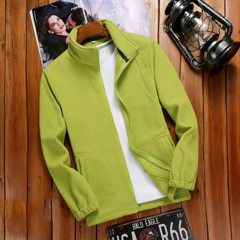 2026 Winter New Women's Zipper Cardigan Sweatershirt Warm Coral Fleece Jacket Ladies Outdoor Running Polar Fleece Coat Clothes