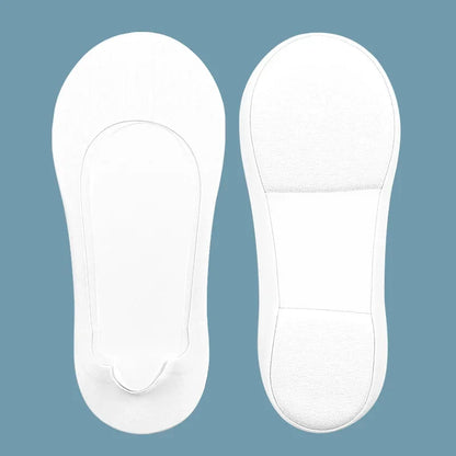 Women Boat Sock Plantar Fasciitis Shoes Insole Socks Insoles for Feet Shock Absorbing Shoe Sole Invisible Non slip Shoe pads