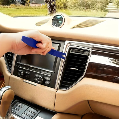 1 set of car interior removal tool kit, dashboard audio DVD panel pry bar tool kit, suitable for door clip fastener repair, scratch-free pry bar, ergonomic-slip handle
