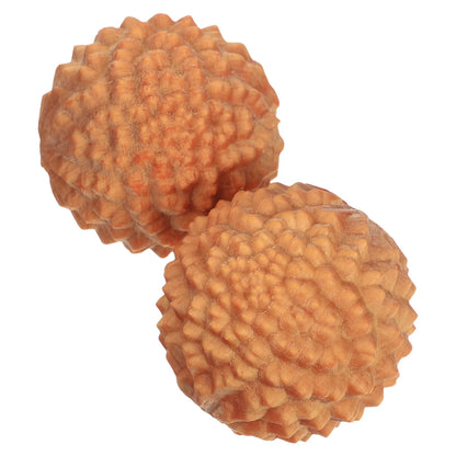 2Pcs Durian Massage Balls Texture Hand Exercise Relaxation Portable Massaging Ball Chinese Health Ball Hand