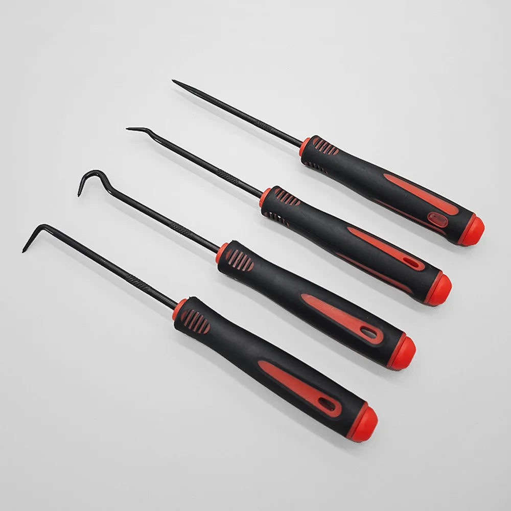 10/4PCS Pick and Hook Set, Precision Automotive Hook, Car Auto Oil Seal/O-Ring Seal Gasket Mini Precision Hooks Puller Remover