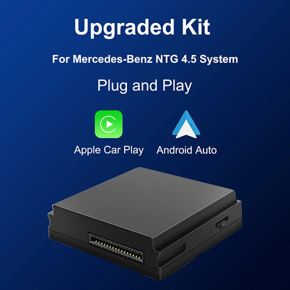 Wireless Carplay Decoder For Mercedes Benz A B C E CLA GLA GLK ML Sprinter NTG4.5 Becker Module Android Car Navigation