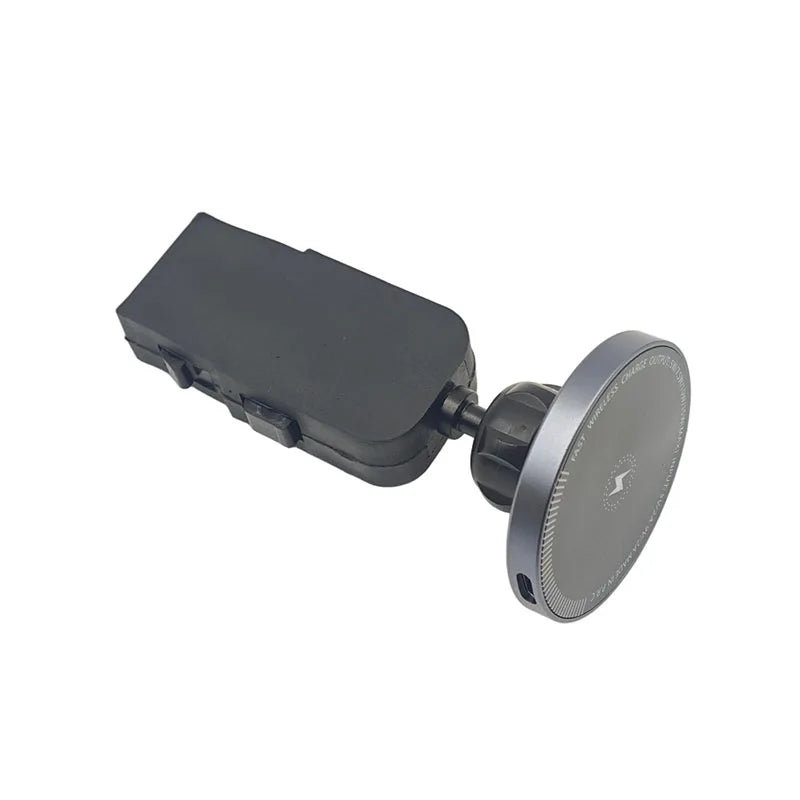 For BMW X6 X5 X3 X7 I5 I7 IX 2022 2023 2024 2025 Car Rear Seat Pad Phone Magnetic Holder Bracket 18W Wireless Charger Trim