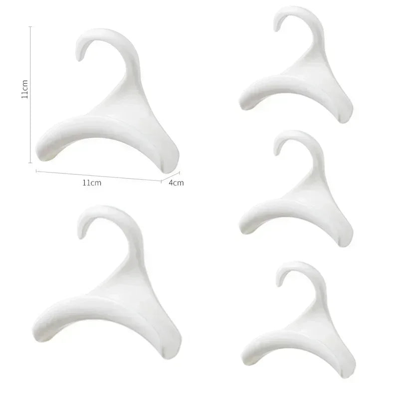 5pcs bag hanger hook Handbag hat scarf storage rack wardrobe backpack hook Handbag Holder Storage Rack Organization