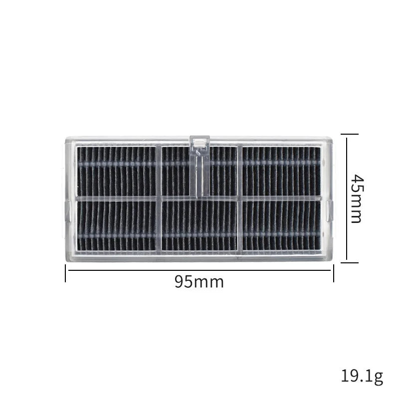 For Xiaomi Mijia M40 D110CN Robot Vacuum Spare Parts Main Side Brush Hepa Filter Mop Cloth Dust Bag Accessories Replacement