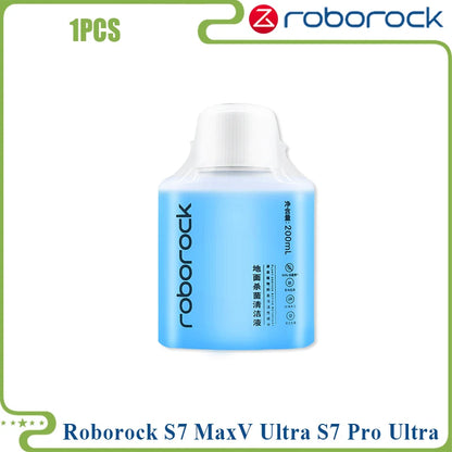 Original Floor Cleaning Solution 200ml Roborock S8 MaxV Ultra S7 Pro Ultra S7 S8 S8 PLUS S8+ S8 Pro Ultra Parts Vacuum Cleaner