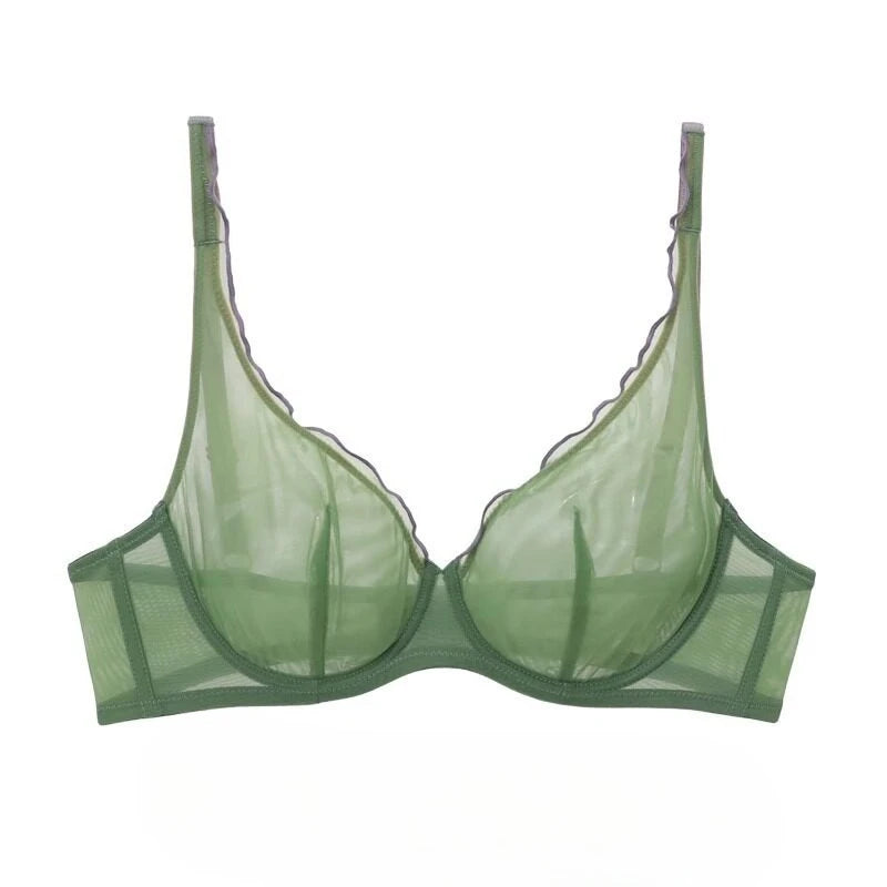 Women Summer Lingerie Set Push Up Bra Comfort Lift Seamless Push Up Bra for Women Full Cup No Underwire Ultra Thin Bra S-2XL Hot