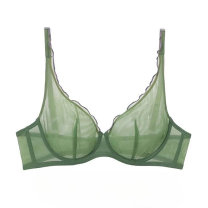 Women Summer Lingerie Set Push Up Bra Comfort Lift Seamless Push Up Bra for Women Full Cup No Underwire Ultra Thin Bra S-2XL Hot